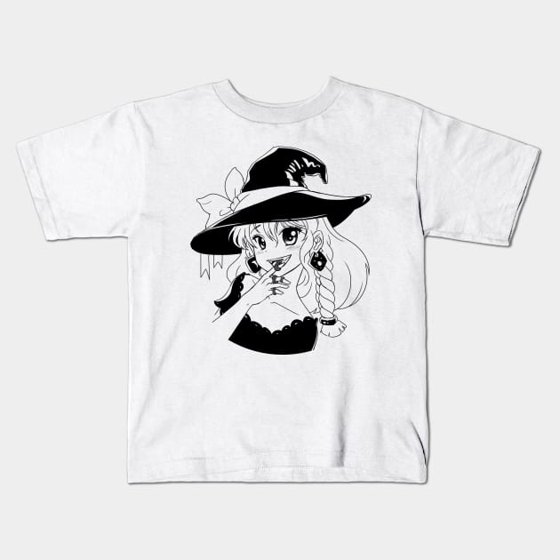 Inktober: Ring Witch Kids T-Shirt by Shellz-art